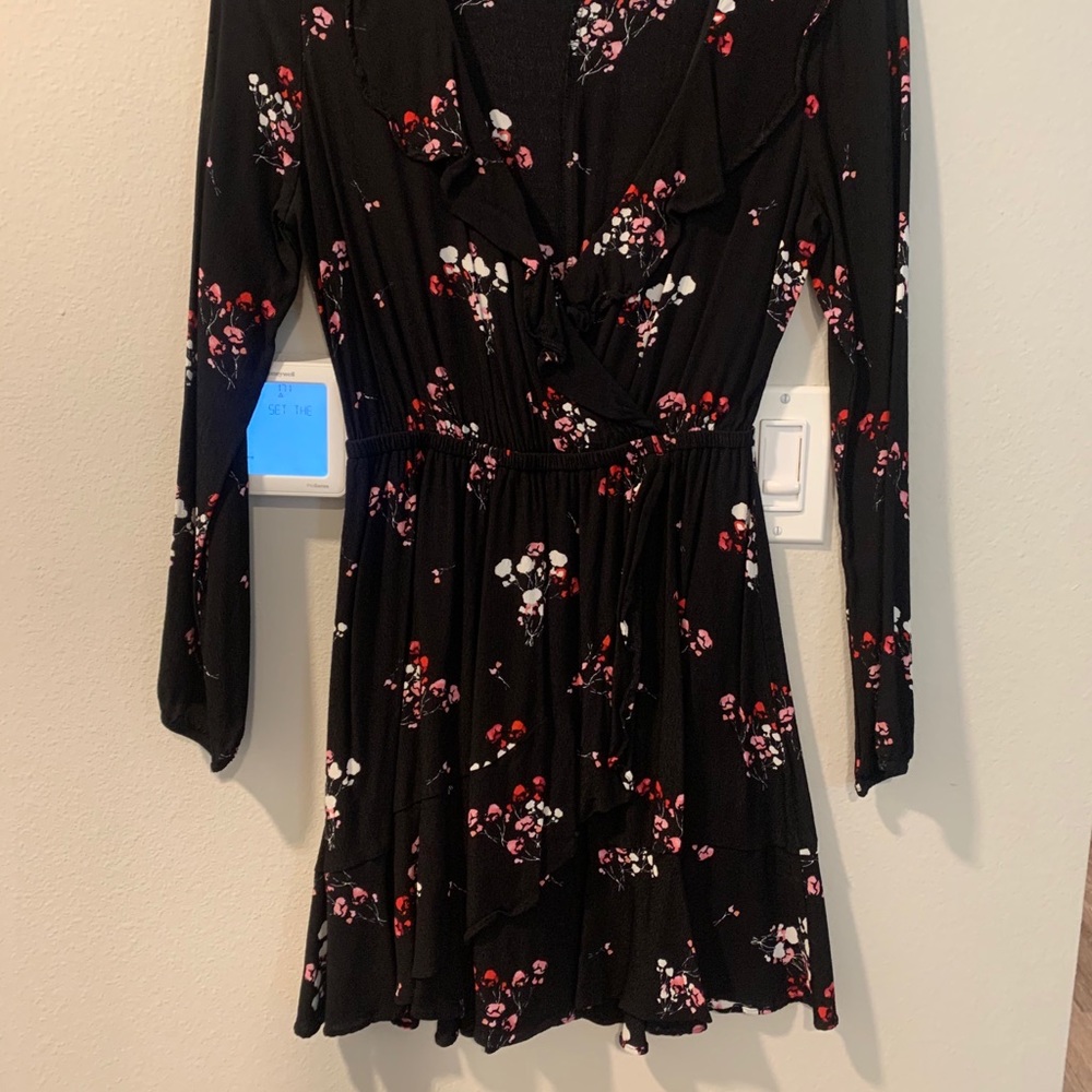 Fun floral evening dress